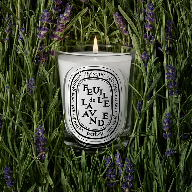 Feuille de Lavande duftlys - Image 2