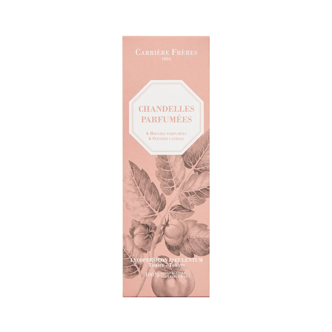 Tomato Scented Taper Candles (6 pk) - Image 2